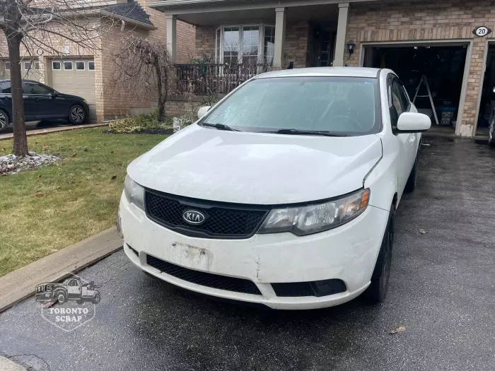 Image of scrap car Kia Forte 2010